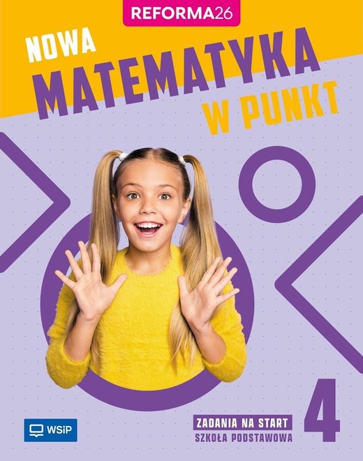 okładka Matematyka SP 4 Matematyka w punkt zadania książka | Krystyna Skalik