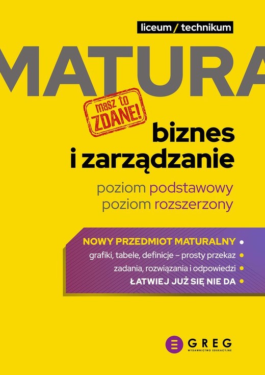 okładka Biznes i zarządzanie. Matura. Repetytorium maturalne 2027 książka | Krzysztof Richter