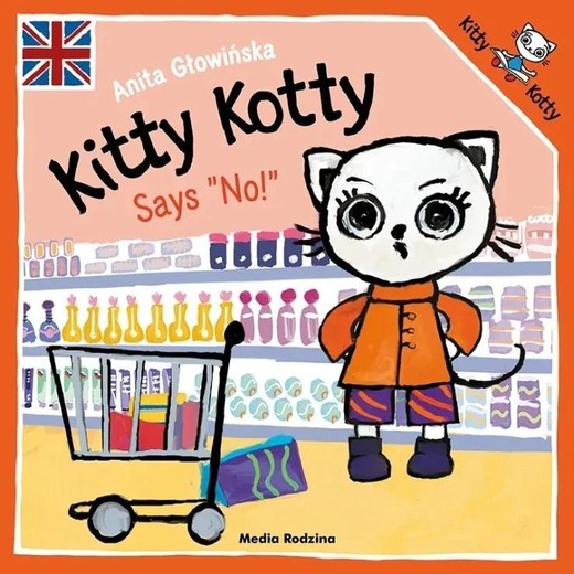okładka Kitty Kotty says: No! książka | Anita Głowińska