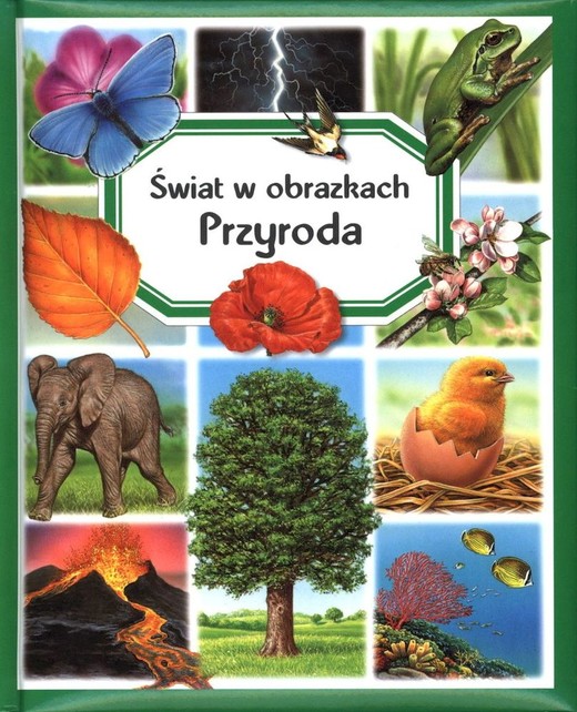 okładka Przyroda. Świat w obrazkach książka | Emilie Beaumont, Marie-Renee Guilloret