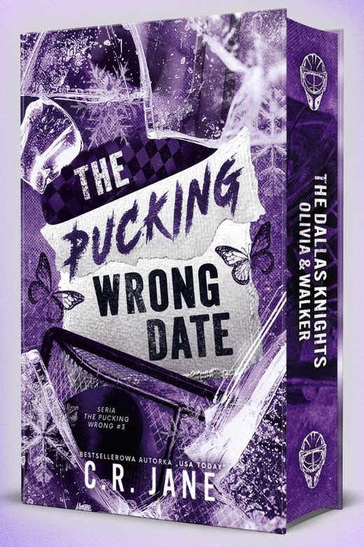 okładka The Pucking Wrong Date (ilustrowane brzegi) książka | C.R. Jane