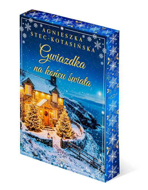 okładka Gwiazdka na końcu świata (ilustrowane brzegi) książka | Agnieszka Stec-Kotasińska