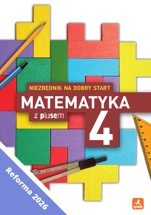 okładka Matematyka z plusem 4 Niezbędnik na dobry start książka | Grochowalska Marzenna