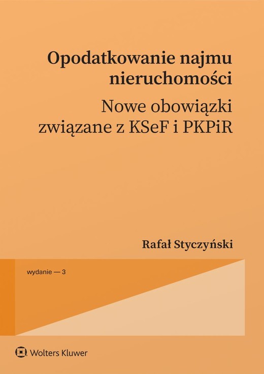 okładka Opodatkowanie najmu nieruchomości wyd. 2026 książka | Rafał Styczyński