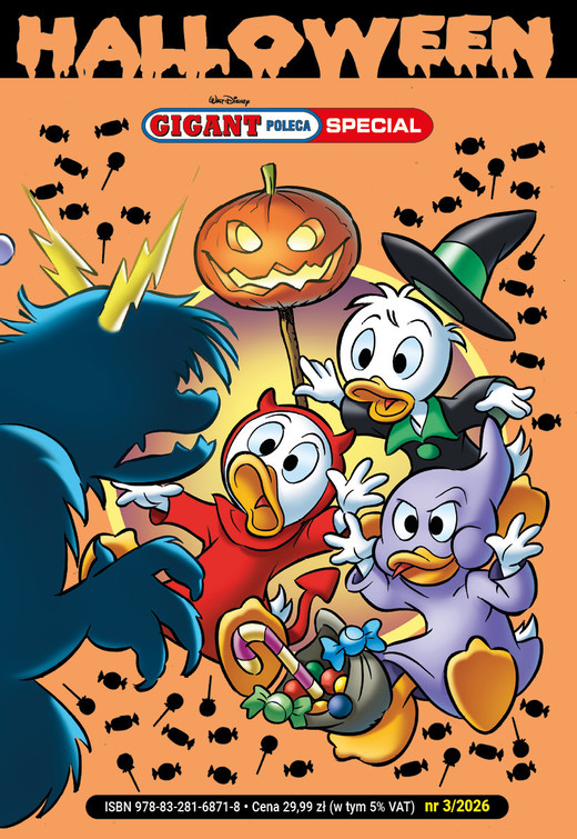 okładka Halloween. Gigant Poleca Special. Tom 3/2026 książka | Opracowanie zbiorowe
