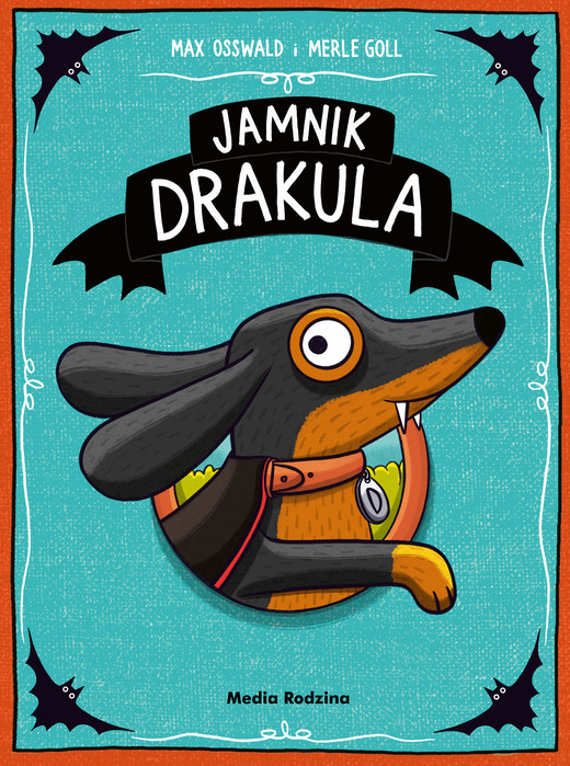 okładka Jamnik Drakula książka | Max Osswald