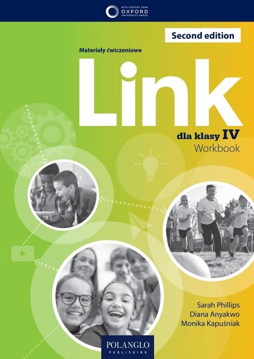 okładka Link 4 Ćwiczenia + dostęp online książka | Diana AnyakwoMonikaKapuśniakSarahPhillips