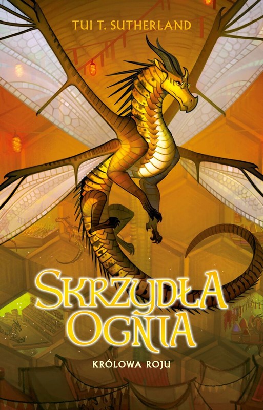 okładka Królowa roju. Skrzydła ognia. Tom 12 książka | Tui T. Sutherland