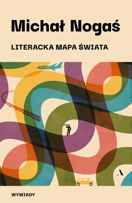 okładka Literacka mapa świata książka | Michał Nogaś
