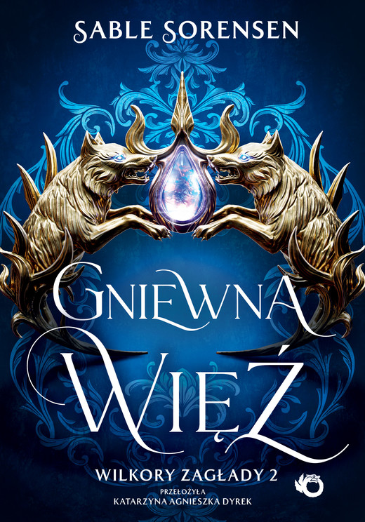 okładka Gniewna więź. Wilkory zagłady. Tom 2 książka | Sable Sorensen