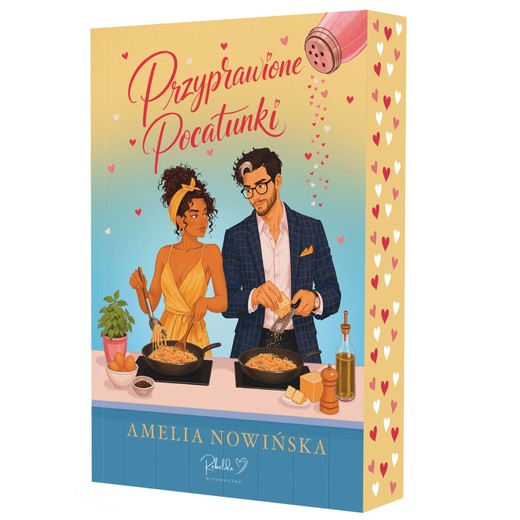 okładka Przyprawione pocałunki (ilustrowane brzegi) książka | Amelia Nowińska