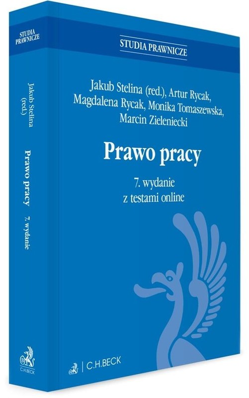 okładka Prawo pracy z testami online w.7 książka | Praca Zbiorowa