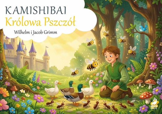 okładka Kamishibai. Królowa Pszczół książka | Grimm WilhelmiJacob