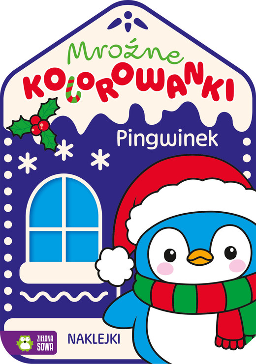 okładka Pingwinek. Mroźne kolorowanki książka | Opracowanie zbiorowe