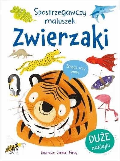 okładka Spostrzegawczy maluszek. Zwierzaki książka