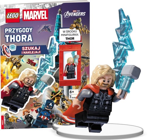 okładka Lego Avengers. Przygody Thora książka | Praca Zbiorowa