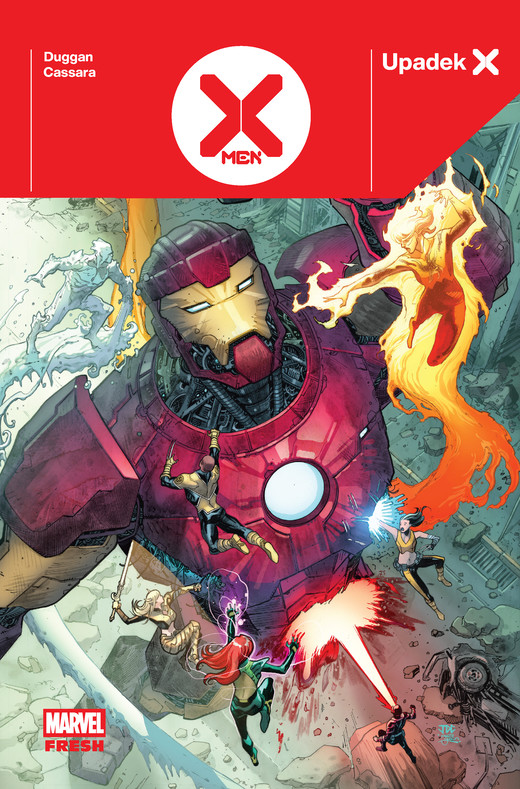 okładka Upadek X. X-Men książka | Gerry Duggan, Joshua Cassara