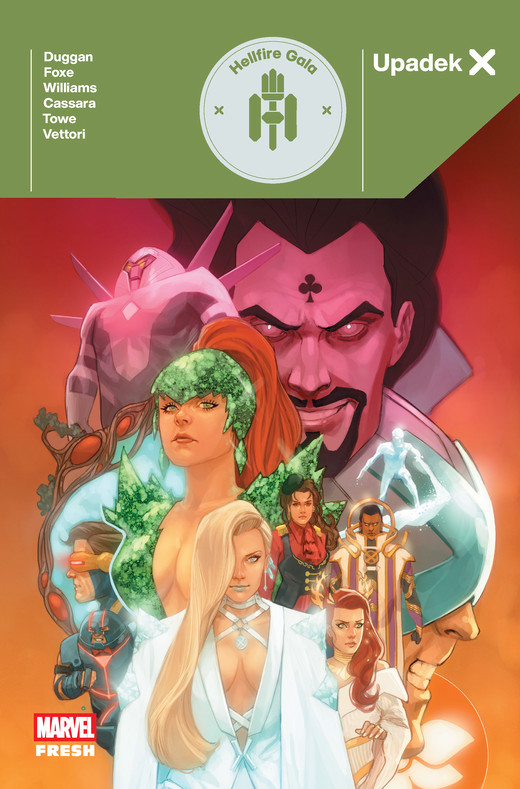 okładka Upadek X. Hellfire Gala książka | Jonathan Hickman