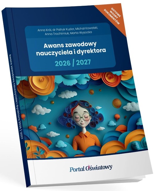 okładka Awans zawadowy nauczyciela i dyrektora 2026/2027 książka | Praca Zbiorowa