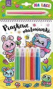 okładka Piaskowe malowanki. Na łące książka | Agata Kaczyńska
