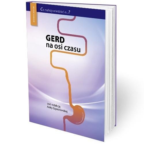 okładka GERD na osi czasu książka | red. AnitaGąsiorowska