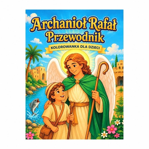 okładka Archanioł RafaŁ. Przewodnik książka | Agnieszka Delakowicz-Borek, Beata Kociołek