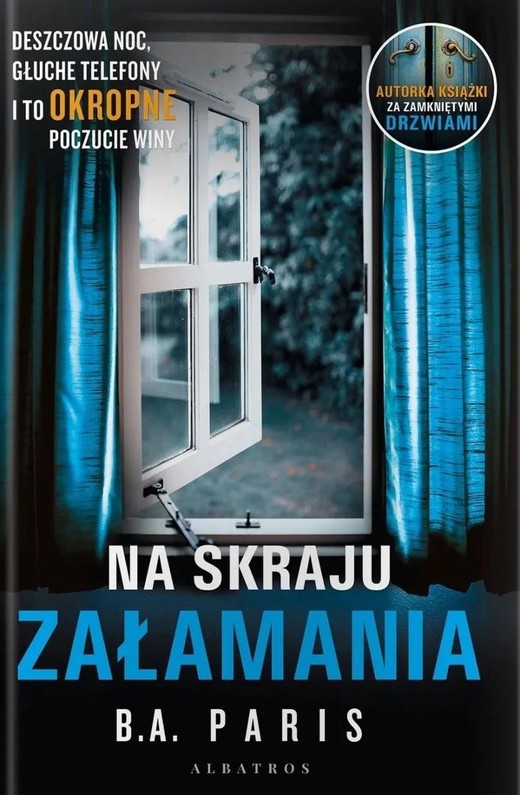 okładka Na skraju załamania książka | B.A. Paris