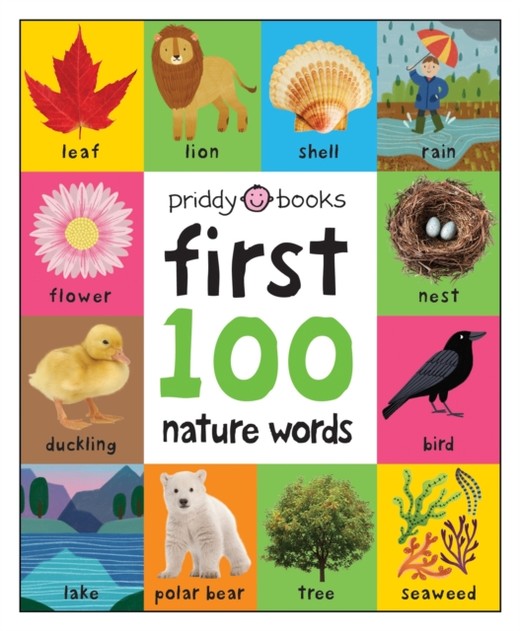 okładka First 100 Nature Words książka | Priddy Books, Priddy Roger