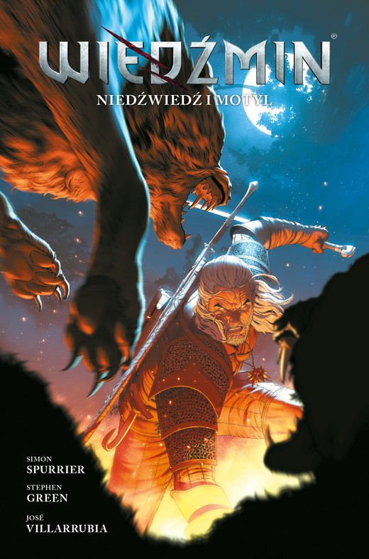okładka Niedźwiedź i motyl. Wiedźmin. Tom 10 książka | Spurrier Simon, Stephen Green