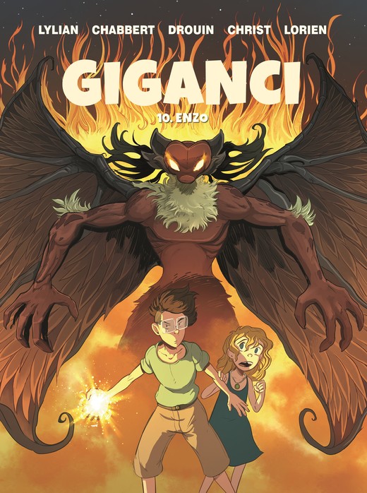 okładka Enzo. Giganci. Tom 10 książka | Ingrid Chabbert, Lylian, Paul Drouin