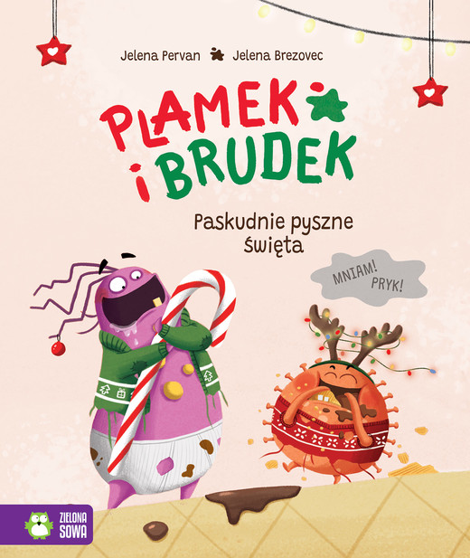 okładka Paskudnie pyszne Święta. Plamek i Brudek książka | Jelena Pervan