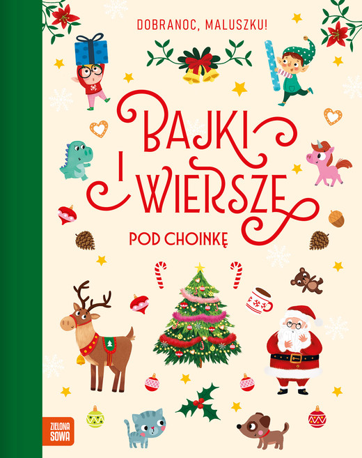 okładka Bajki i wiersze pod choinkę. Dobranoc, maluszku! książka | Opracowanie zbiorowe