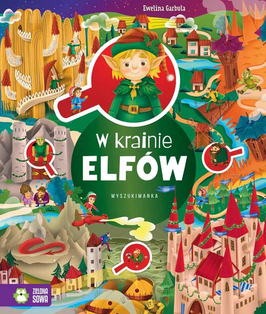 okładka W krainie elfów. Wyszukiwanka książka | Ewelina Garbula