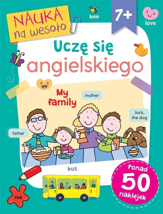 okładka Nauka na wesoło. Uczę się angielskiego książka | Simon Abbott