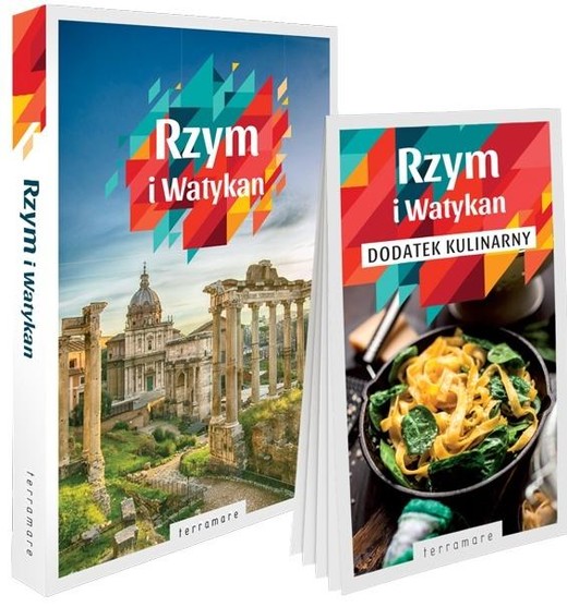 okładka Rzym Przewodnik ilustrowany z dodatkiem kulinarnym książka | Marta Lasota