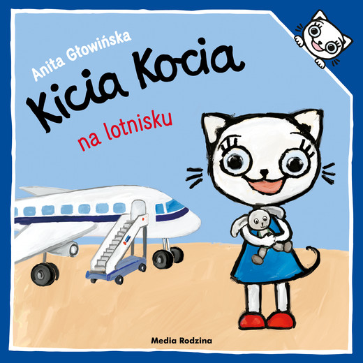 okładka Kicia Kocia na lotnisku książka | Anita Głowińska