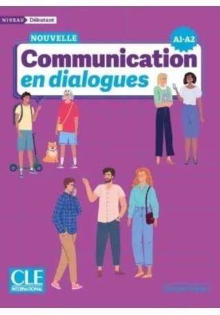 okładka Communication en dialogues A1-A2 +nagrania online książka