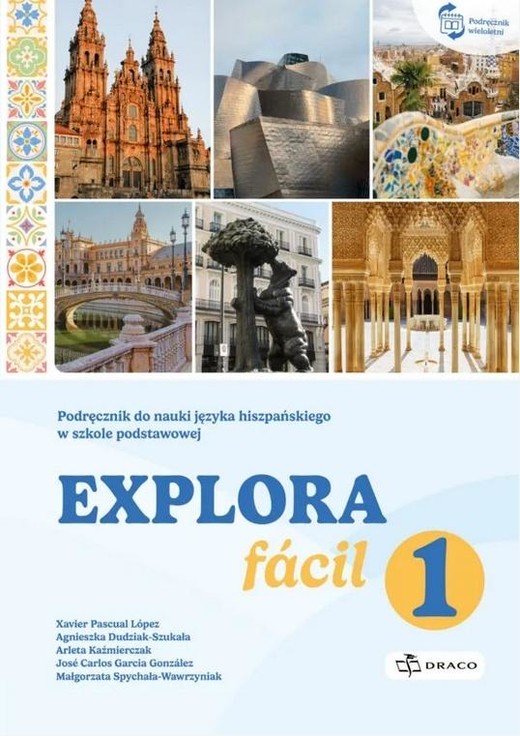okładka Explora facil 1 Podręcznik książka | Praca Zbiorowa
