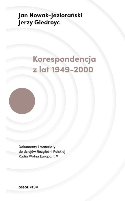 okładka Korespondencja z lat 1949-2000 T.5 książka | Praca Zbiorowa