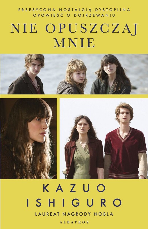 okładka Nie opuszczaj mnie (okładka filmowa) książka | Kazuo Ishiguro