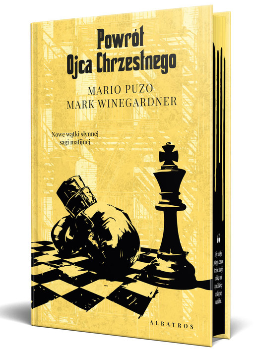 okładka Powrót ojca chrzestnego (ilustrowane brzegi) książka | Mario Puzo
