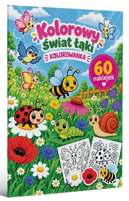 okładka Kolorowy świat łąki książka | Opracowanie zbiorowe