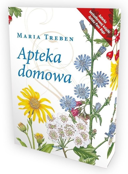 okładka Apteka domowa (ilustrowane brzegi) książka | Treben Maria