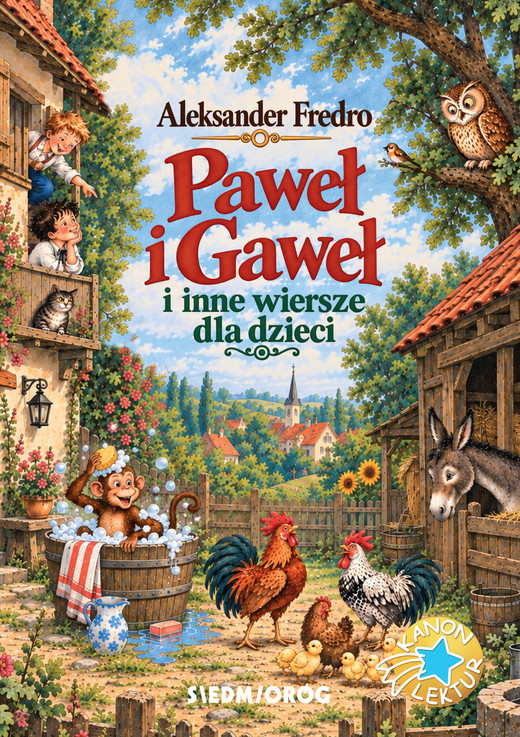 okładka Paweł i Gaweł i inne wiersze dla dzieci. Błękitna Biblioteka książka | Aleksander Fredro