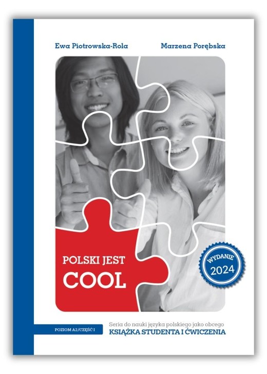 okładka Polski jest COOL A2 cz.1 książka studenta + MP3 książka | Ewa Piotrowska-Rola, Marzena Porębska