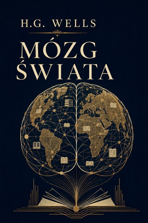 okładka Mózg świata książka | Herbert George Wells