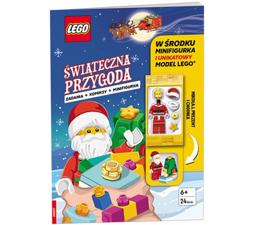 okładka LEGO Master Brand Świąteczna przygoda LNC-6806Y książka