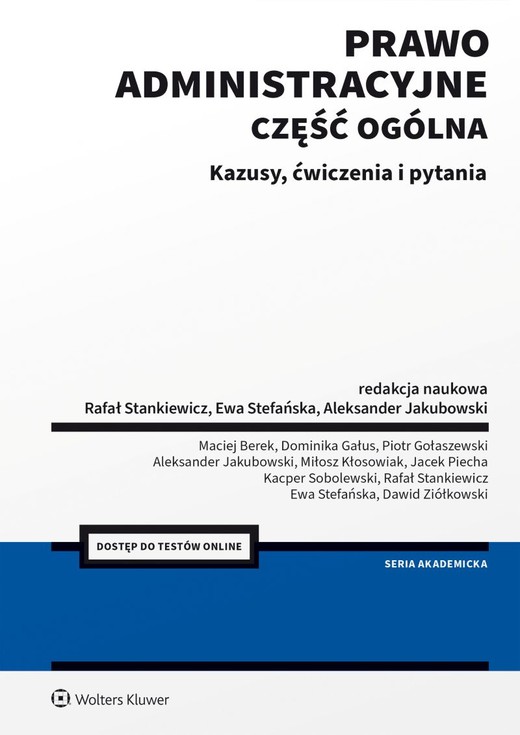 okładka Prawo administracyjne. Cześć ogólna. Kazusy, ćwiczenia i pytania książka | Opracowanie zbiorowe