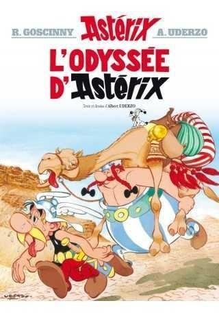 okładka Asterix L'odyssee d'Asterix książka | Albert Uderzo, René Goscinny