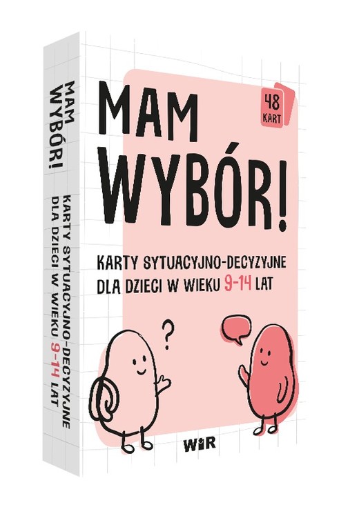 okładka Mam wybór! Karty sytuacyjno-decyzyjne dla dzieci w wieku 9-14 lat książka | Monika Strehlau-Kamińska